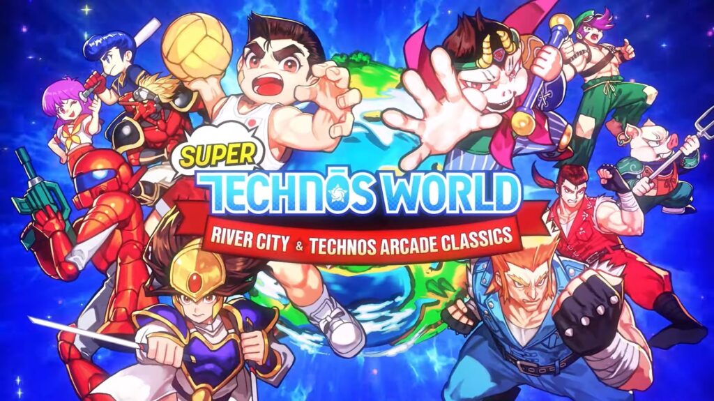 Super-Technos-World-River-City-Technos-Arcade-Classics